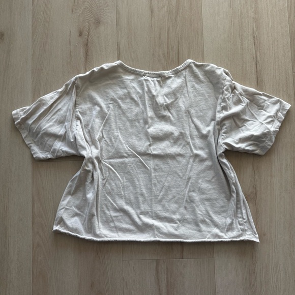 Altar'd State Texas Graphic Crop Tee in beige - Picture 2 of 4